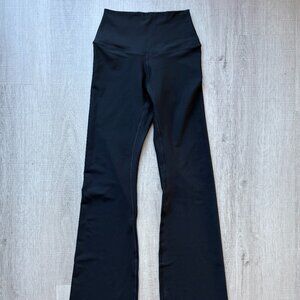 Abercrombie YPB sculptLUX Curve Love Flare Legging - Women XS Short - Black